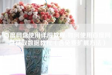 百度网盘使用详细教程-如何使用百度网盘获取数据教程（含免费扩展方法）